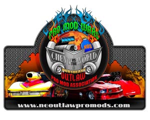 Northeast Outlaw Pro Mods Logo Design Chevy Vs. The World 2011
